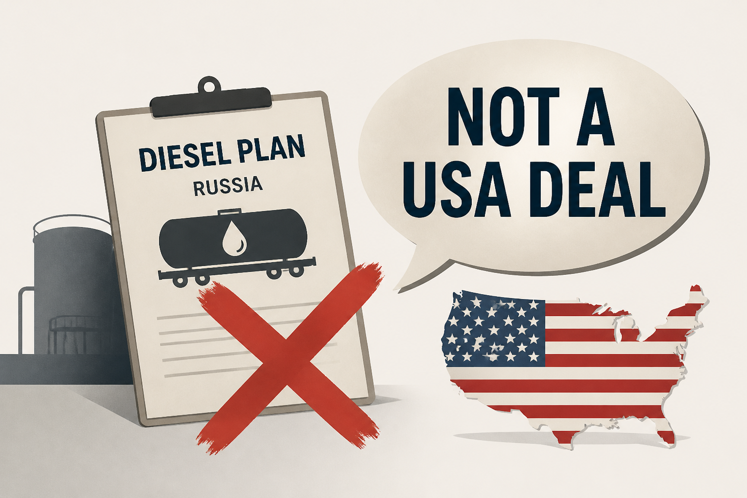 'Not a USA deal': Trump downplays Russian diesel plan in the face of GOP criticism