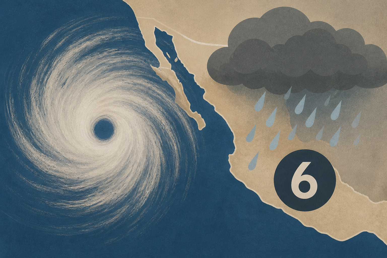 Hurricane Simon hitting western Mexico after tropical systems kill 6