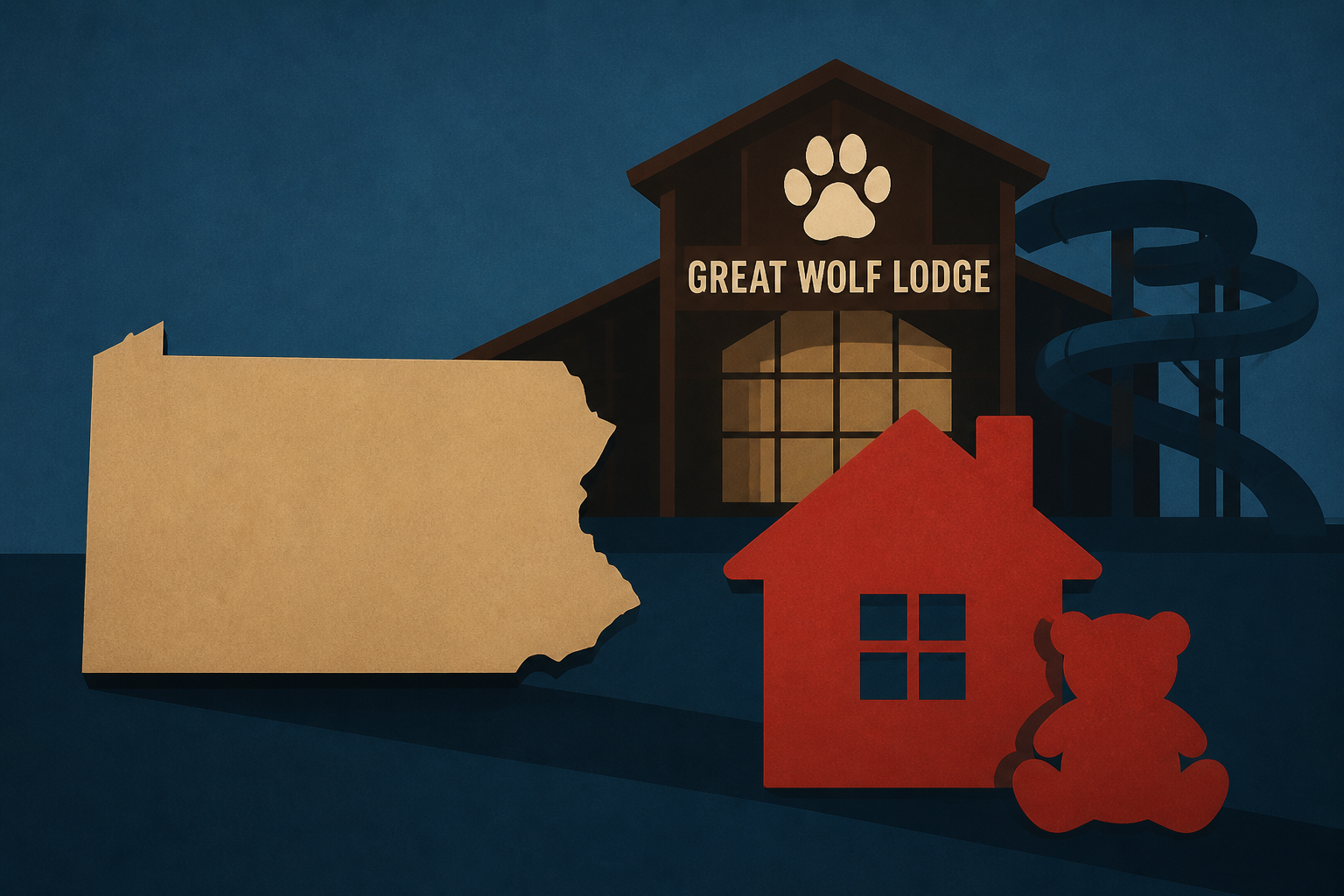 Pennsylvania mom accused of stabbing husband, toddler at Great Wolf Lodge