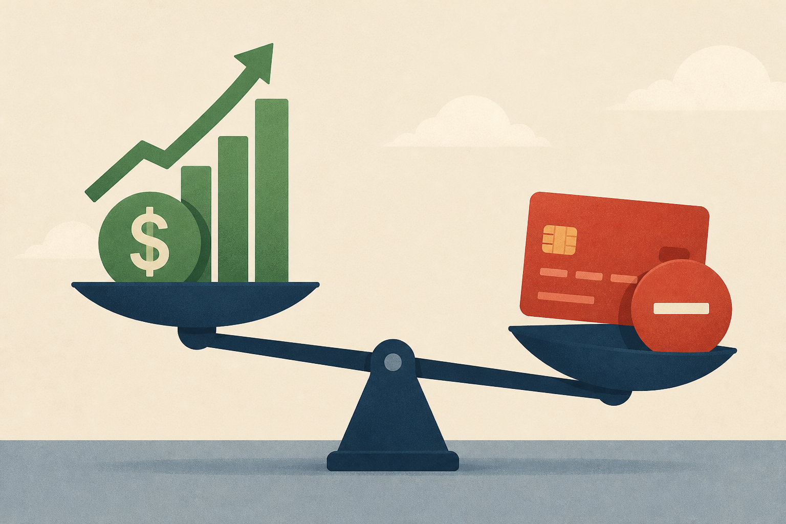 Americans' wealth and income are up, but credit card debt is too