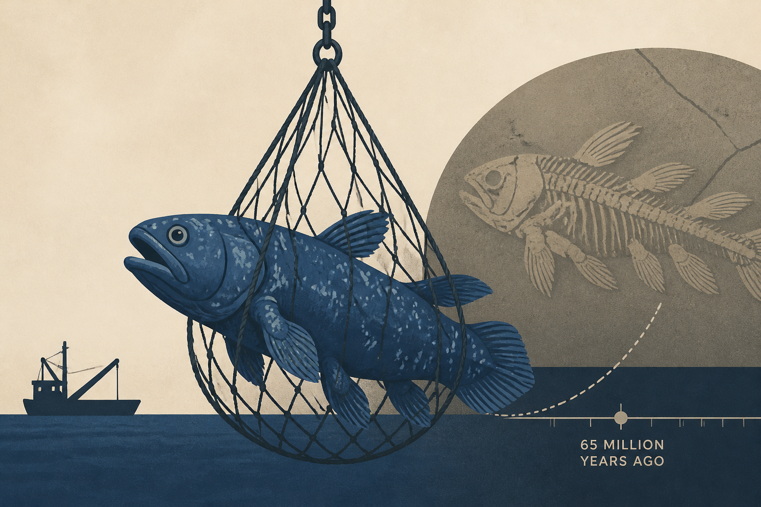 A Trawler Hauled Up A Blue Fish In 1938 That Science Believed Extinct For 65 Million Years