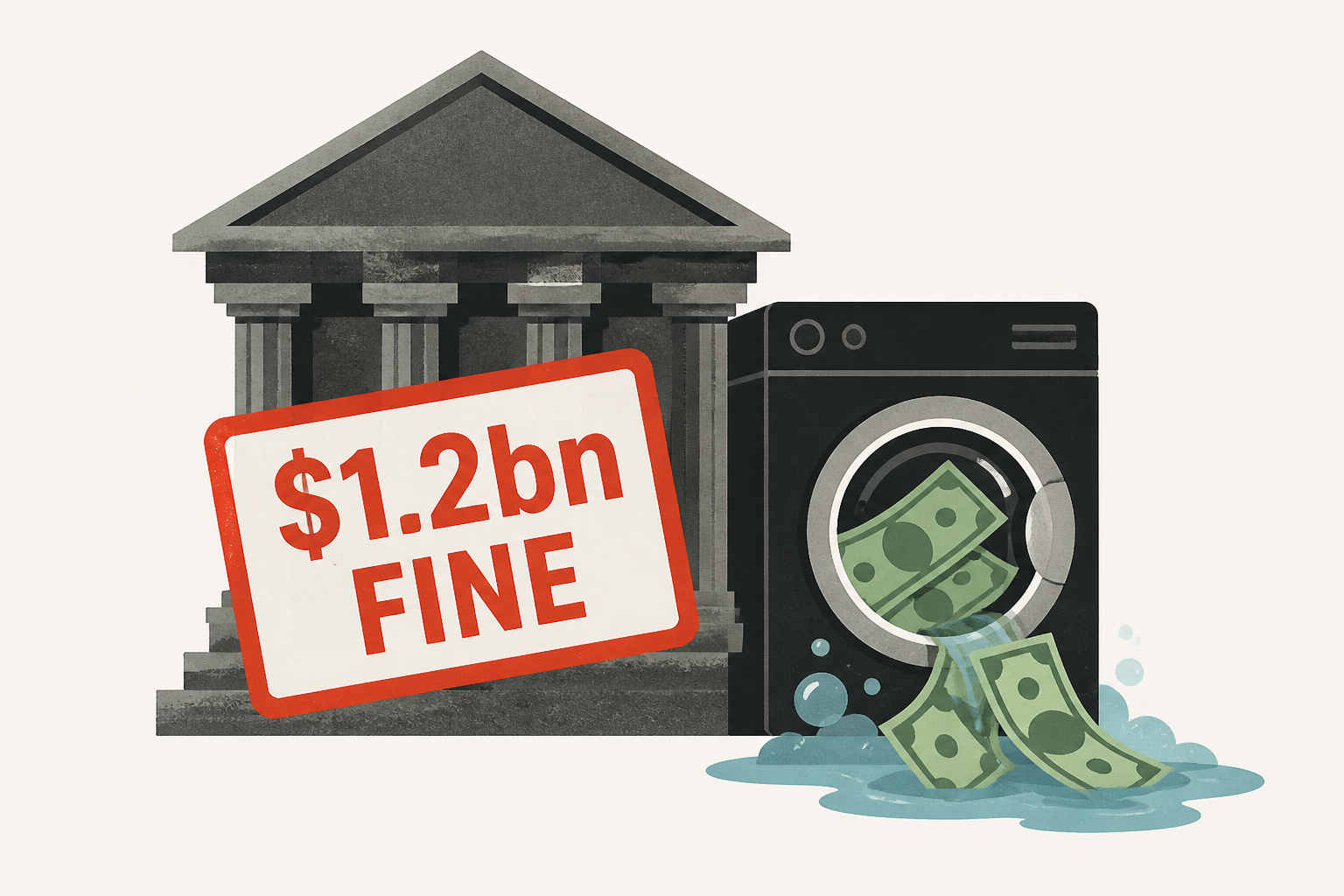 Bank of America fined $1.2bn over failing to stop money laundering