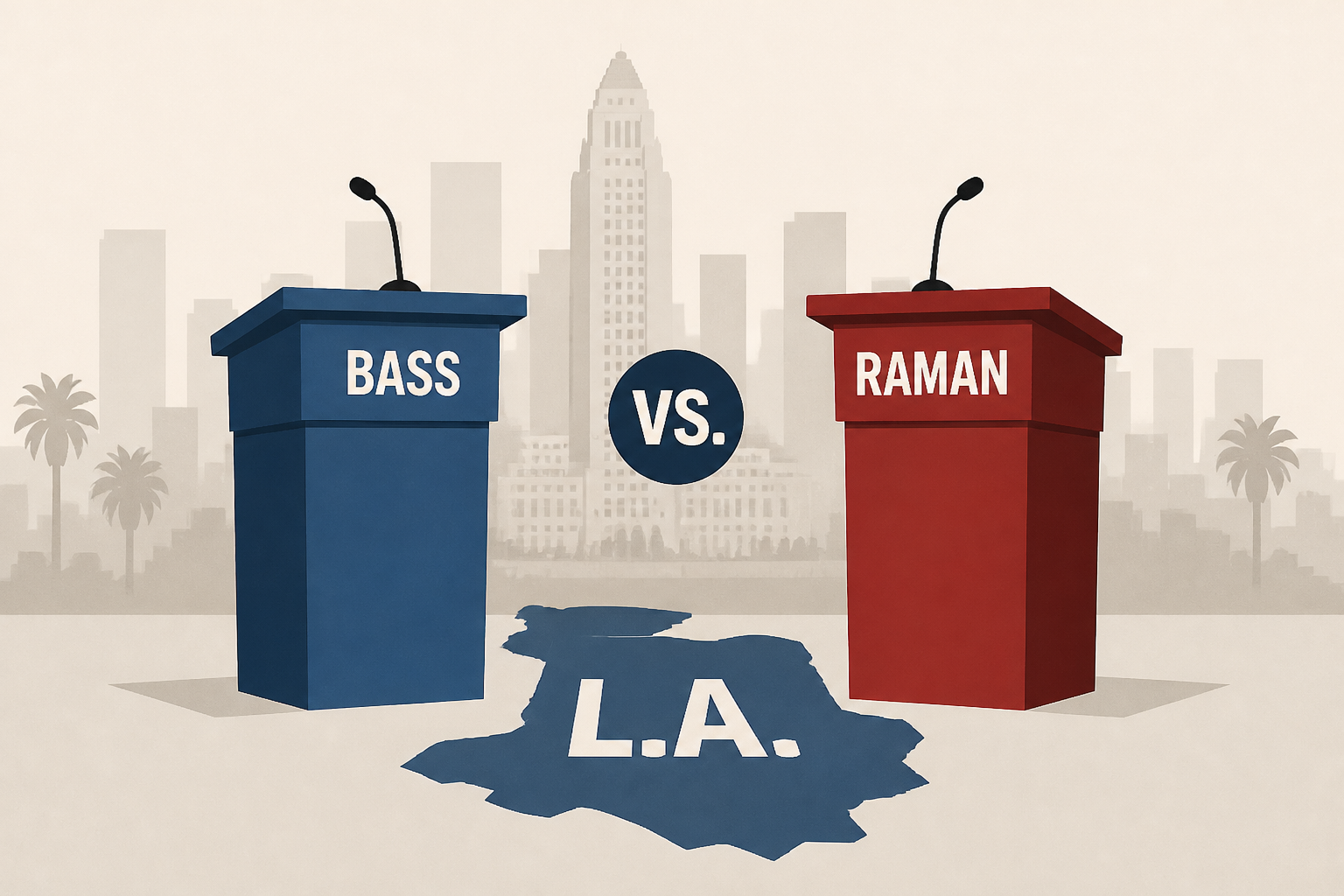 Bass vs. Raman: Here's who won the L.A. mayoral debate