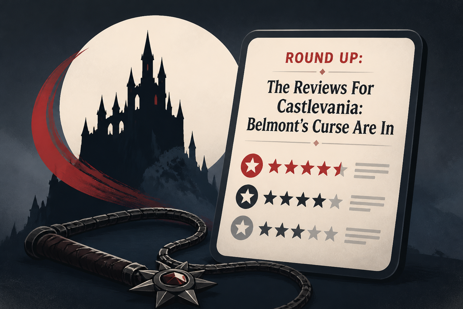 Round Up: The Reviews For Castlevania: Belmont's Curse Are In