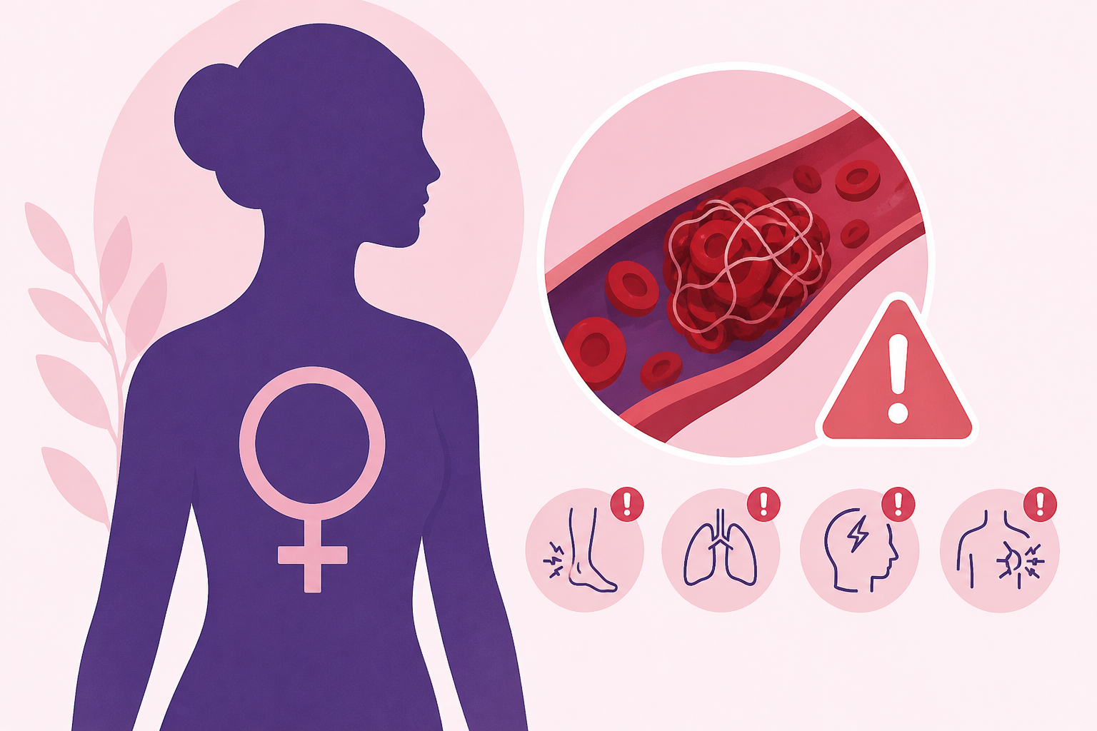 Blood clots can affect women of any age - 4 warning signs you should never ignore