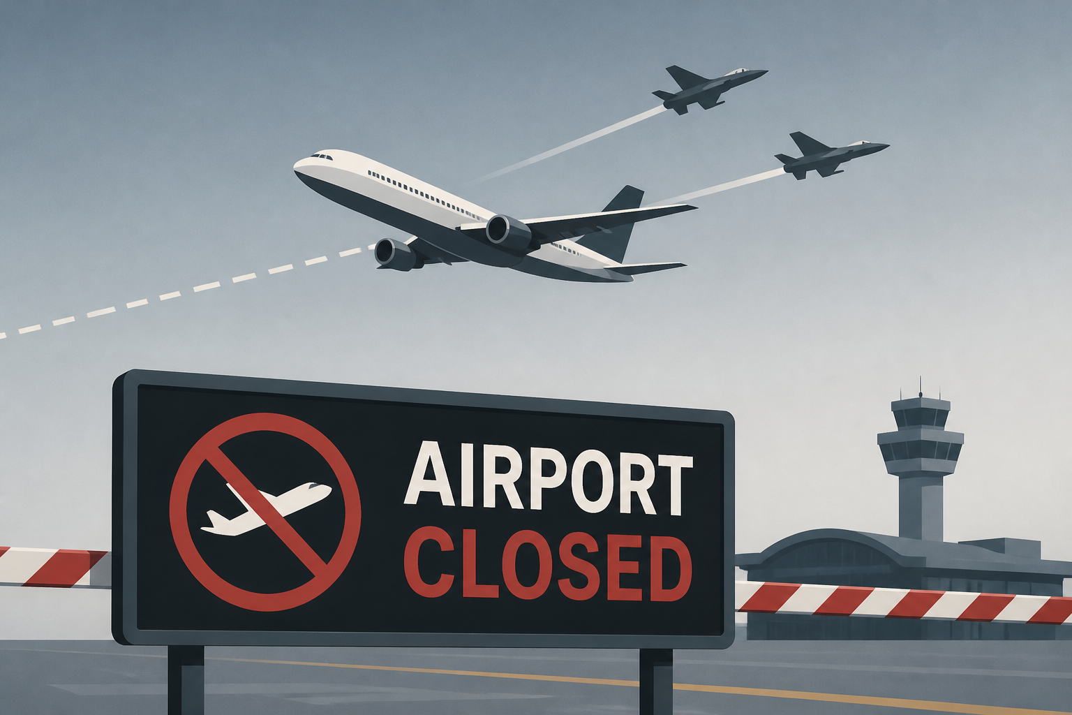 Nuremberg Airport Shuts Down Following In-Flight Emergency and Fighter Jet Escort