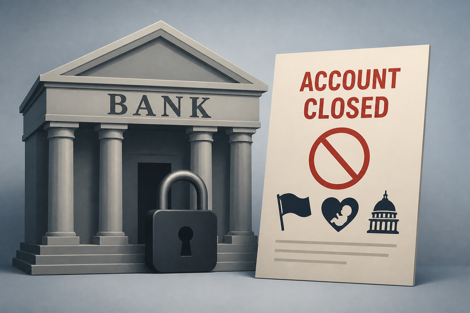 Banks closed accounts of MAGA, pro-life and other conservative groups disfavored by Biden admin