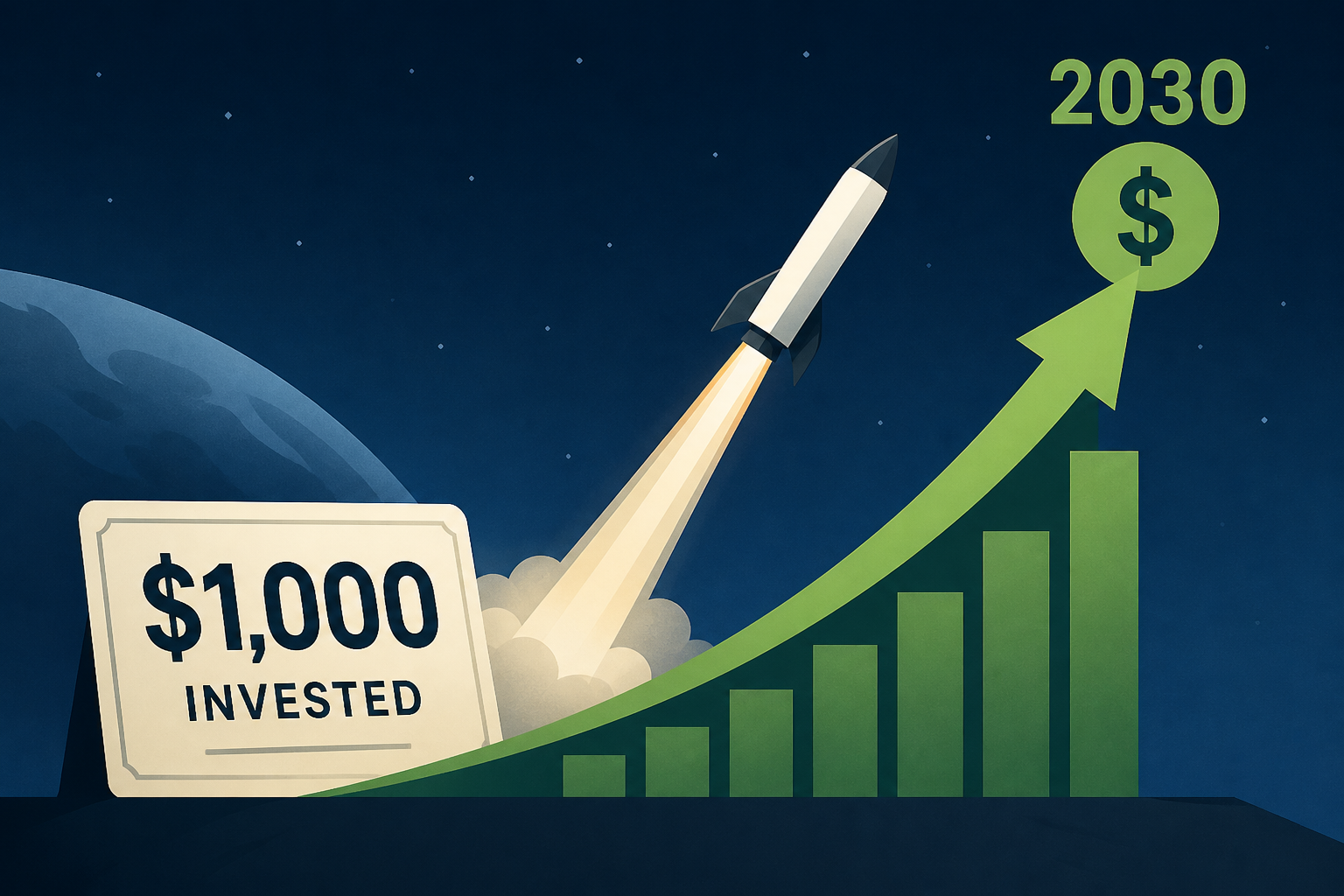 Prediction: $1,000 Invested in SpaceX Will Be Worth This Much by 2030