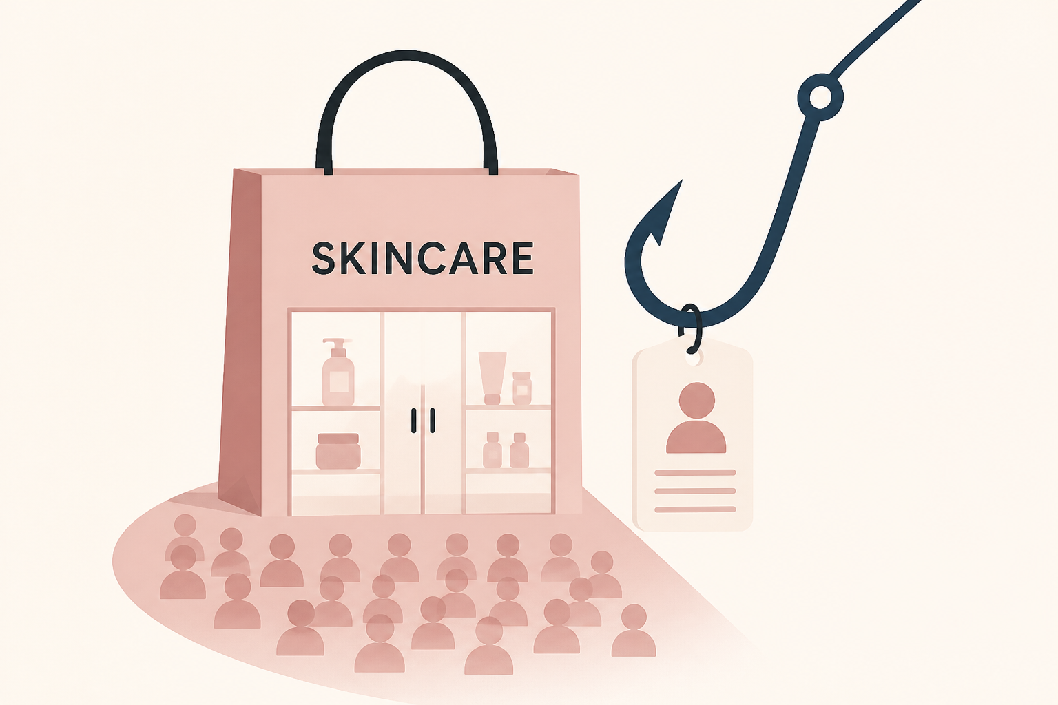 How mall skincare stores targeted hundreds of shoppers : NPR