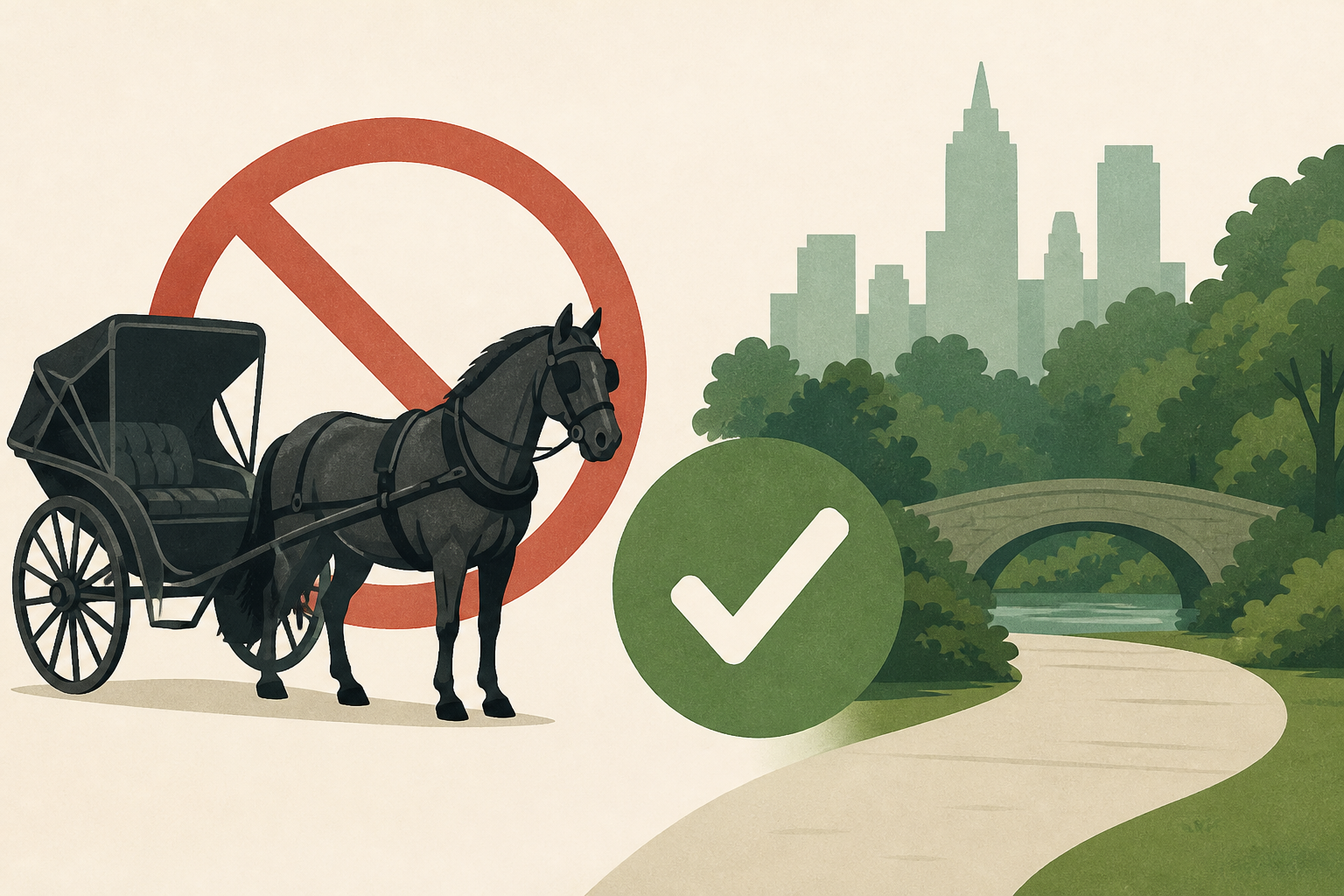 NYC Council, Mayor Mamdani agree to end Central Park's carriage horse industry