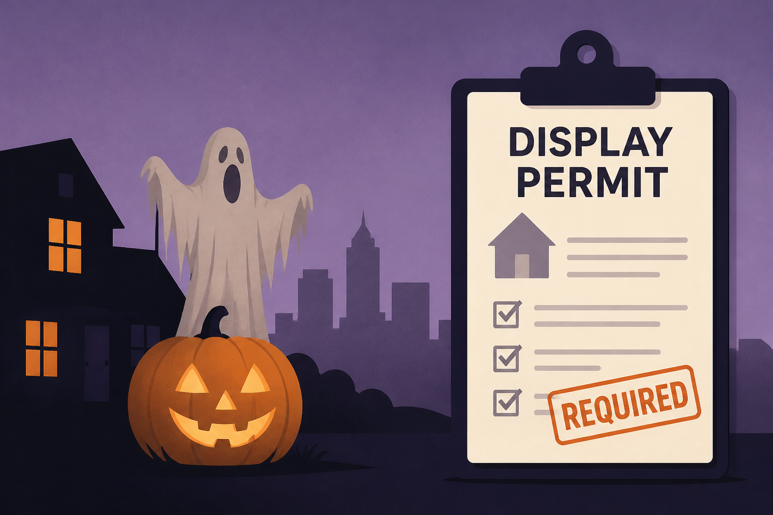 Raleigh homeowner faces new permit requirements for popular Halloween display