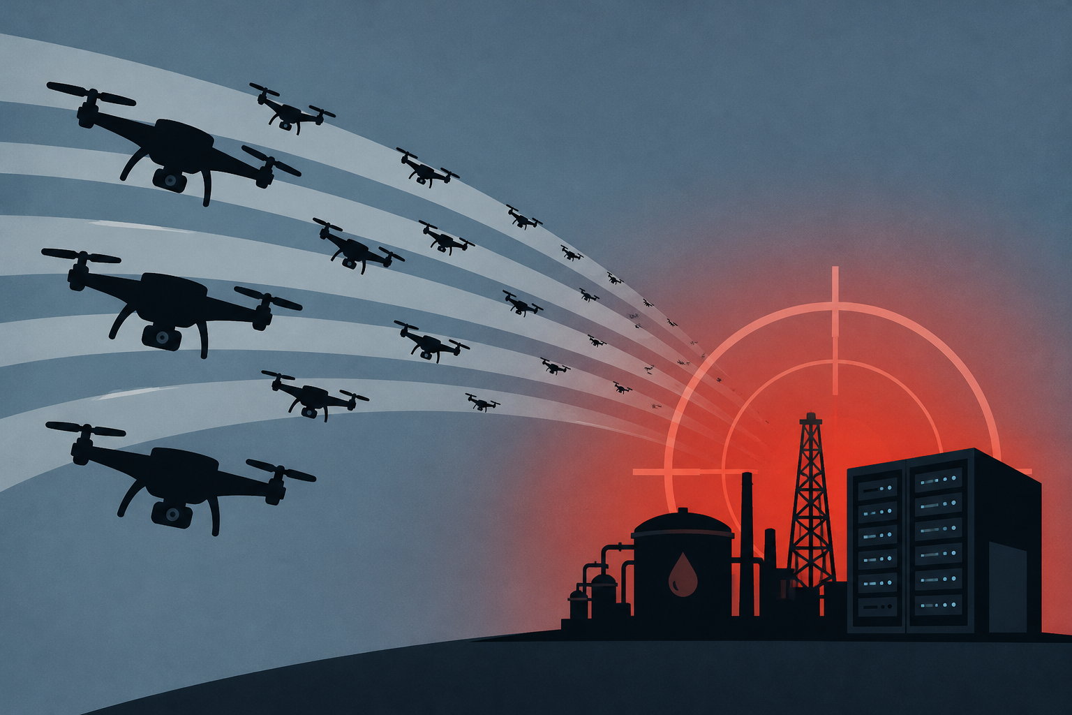 Nearly 500 Drones Head Toward Moscow as Russian Data Centers and Oil Facilities Face Attacks