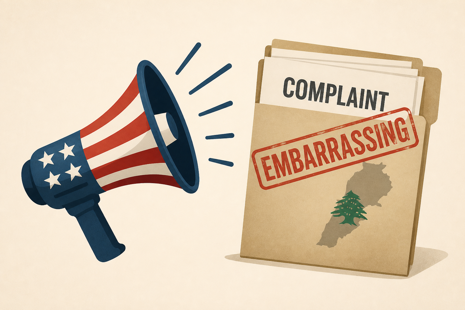 U.S. blasts "embarrassing" complaint filed against Lebanon's ambassador