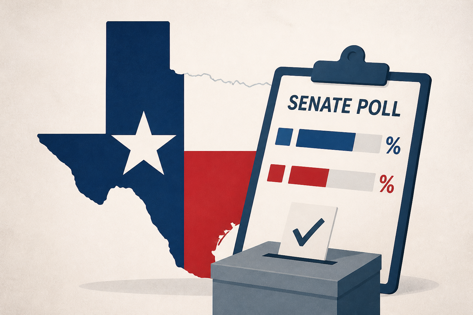 New Texas Senate poll shows where the race stands before early voting
