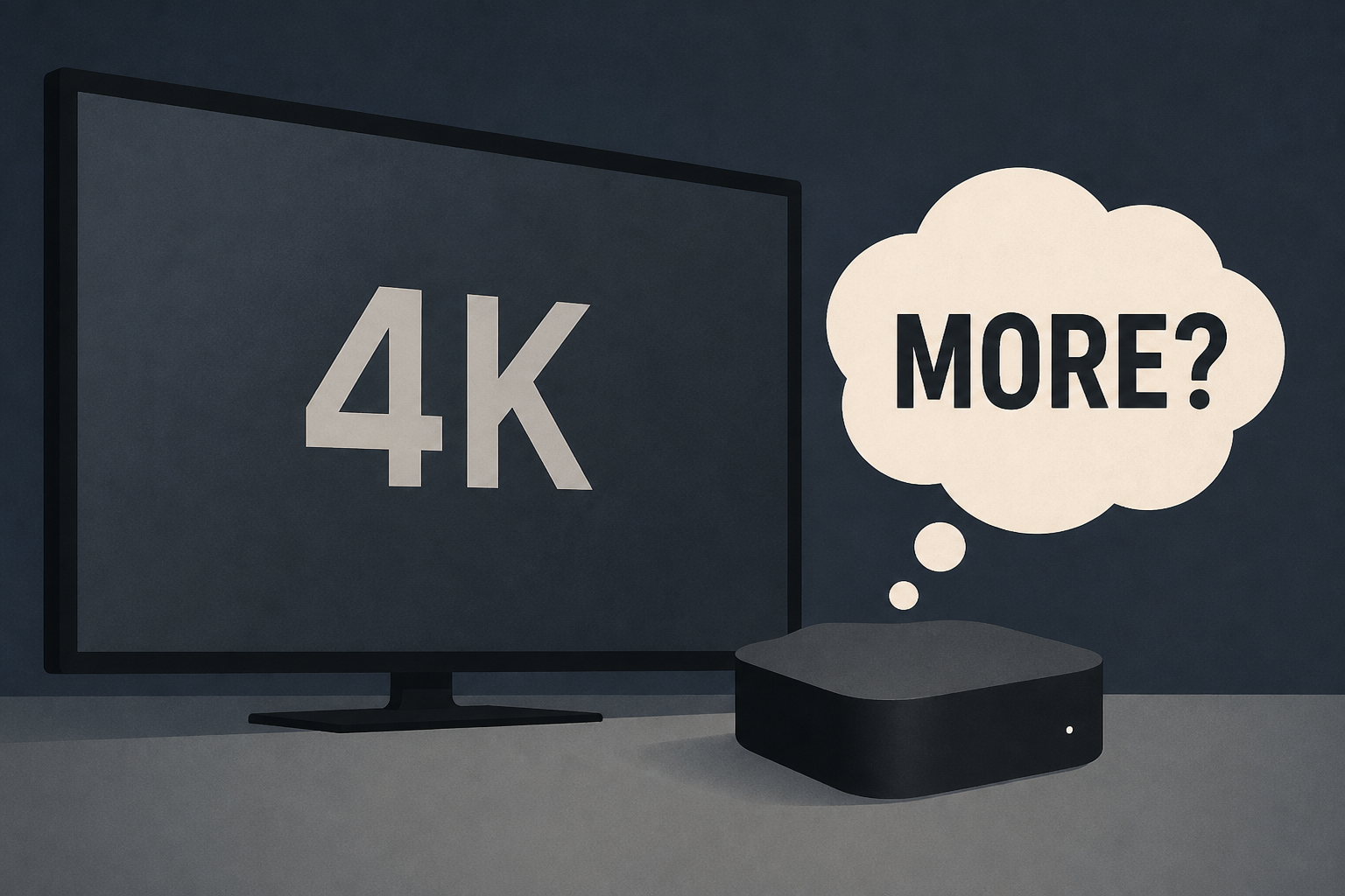 As a TV enthusiast, I was hoping for more from the Apple TV 4K
