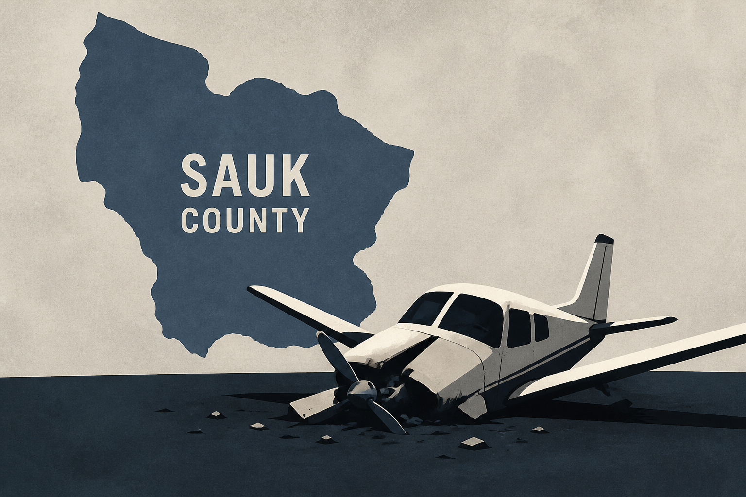 Sauk County plane crash; 5 adults, 1 child dead