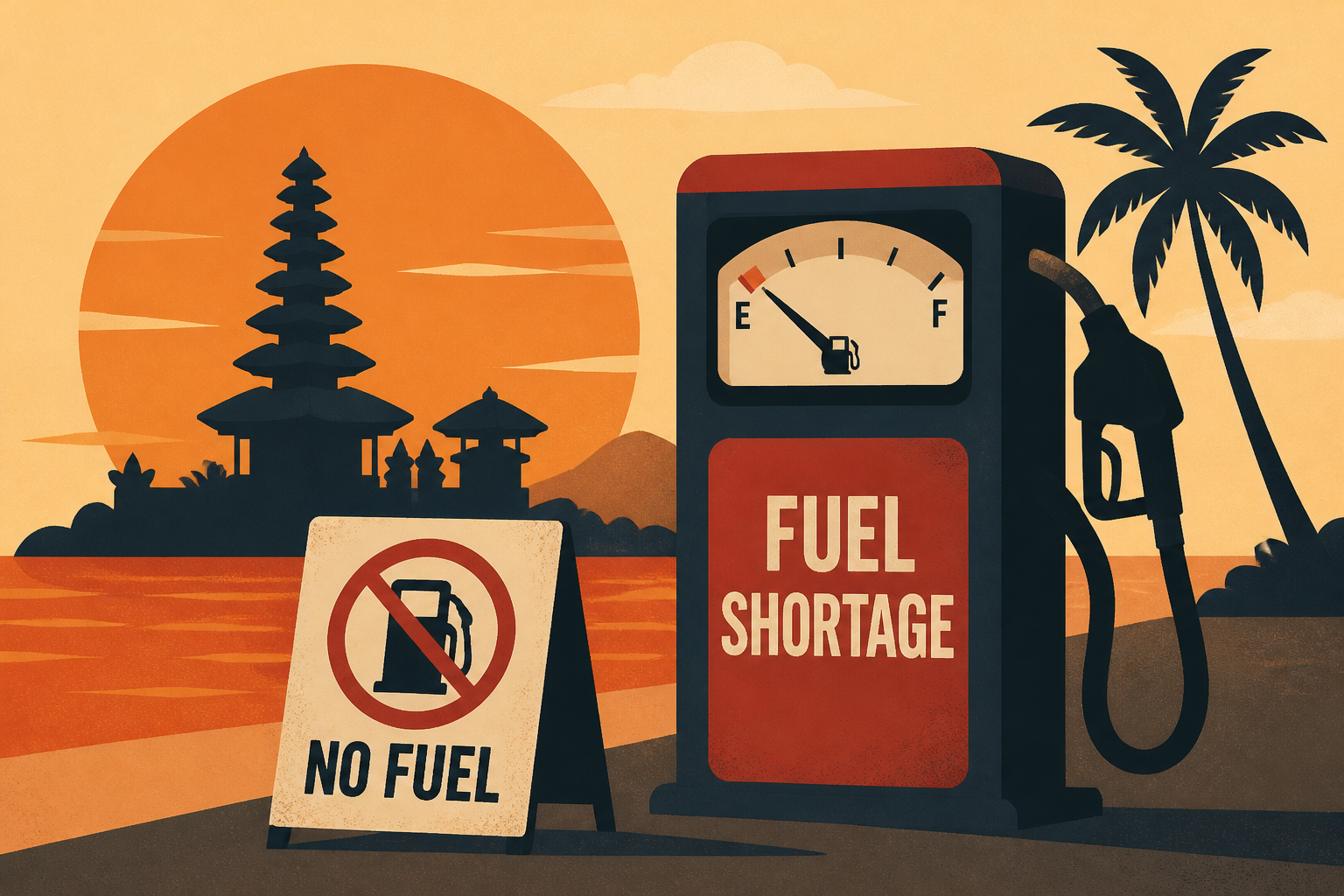 Wild scenes emerge from Bali as island grapples with major fueling crisis