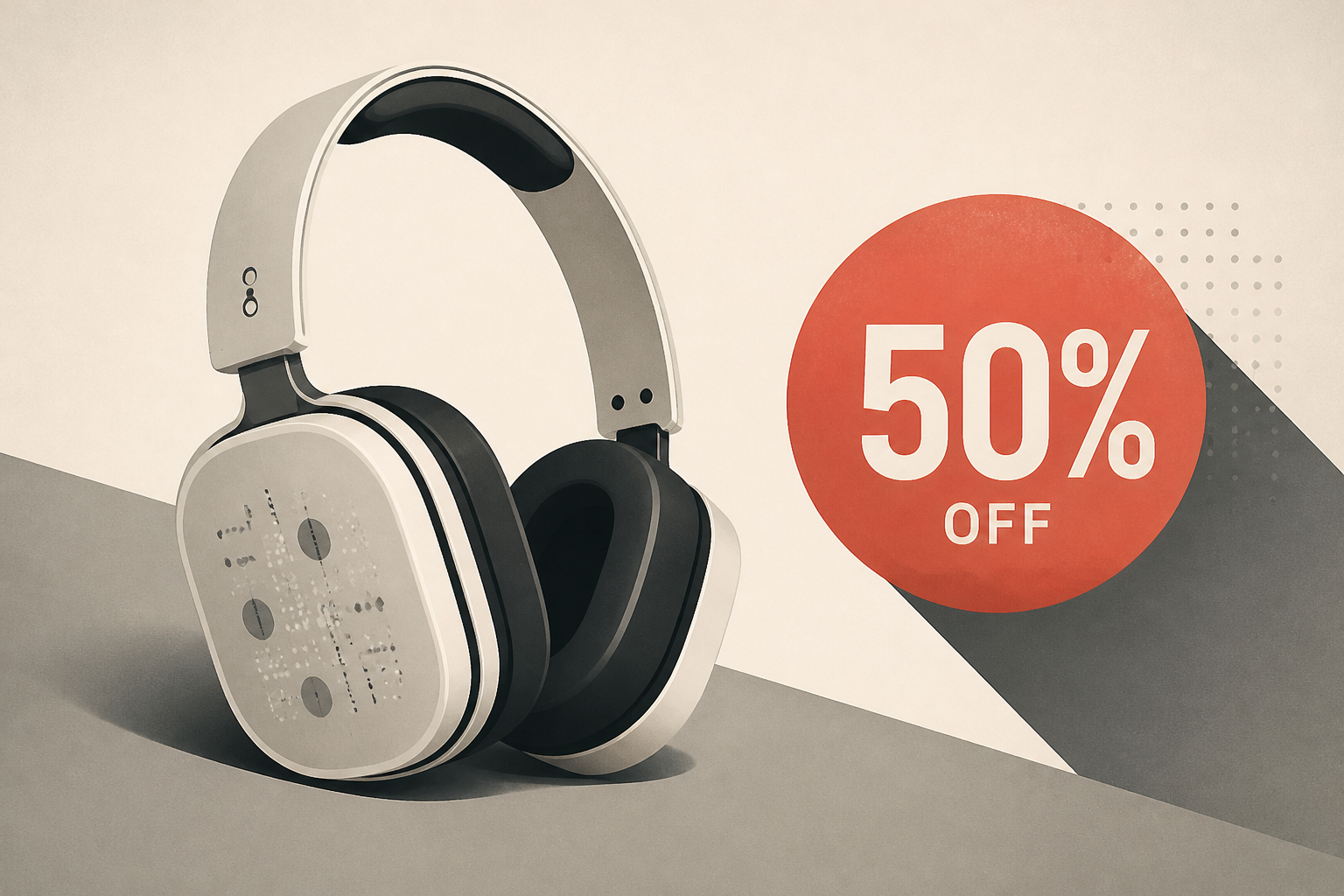 The Nothing Headphone A are half off for the first time