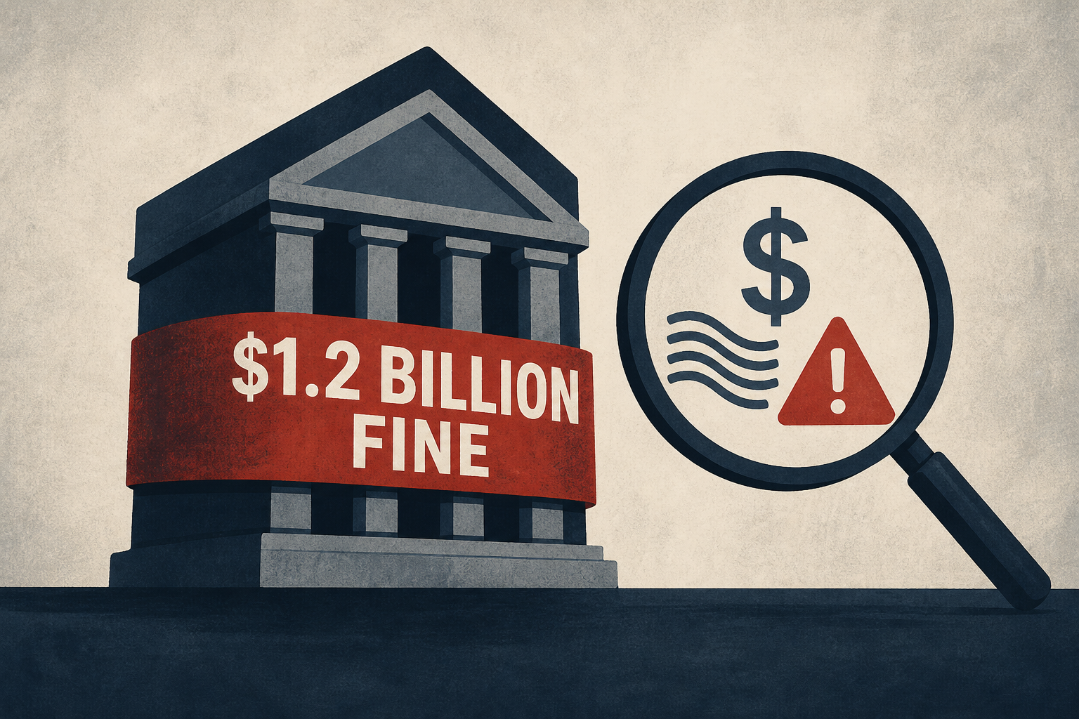 U.S. hits Bank of America with $1.2 billion fine, saying it violated money laundering and sanctions laws