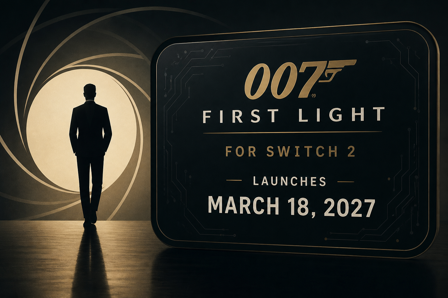 007 First Light for Switch 2 launches March 18, 2027