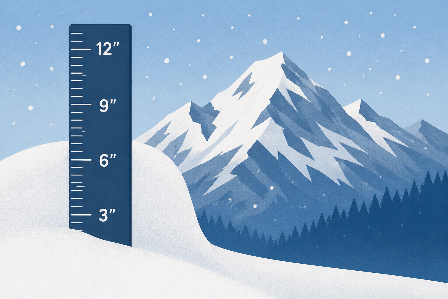 Up to a foot of snow for the Colorado high country
