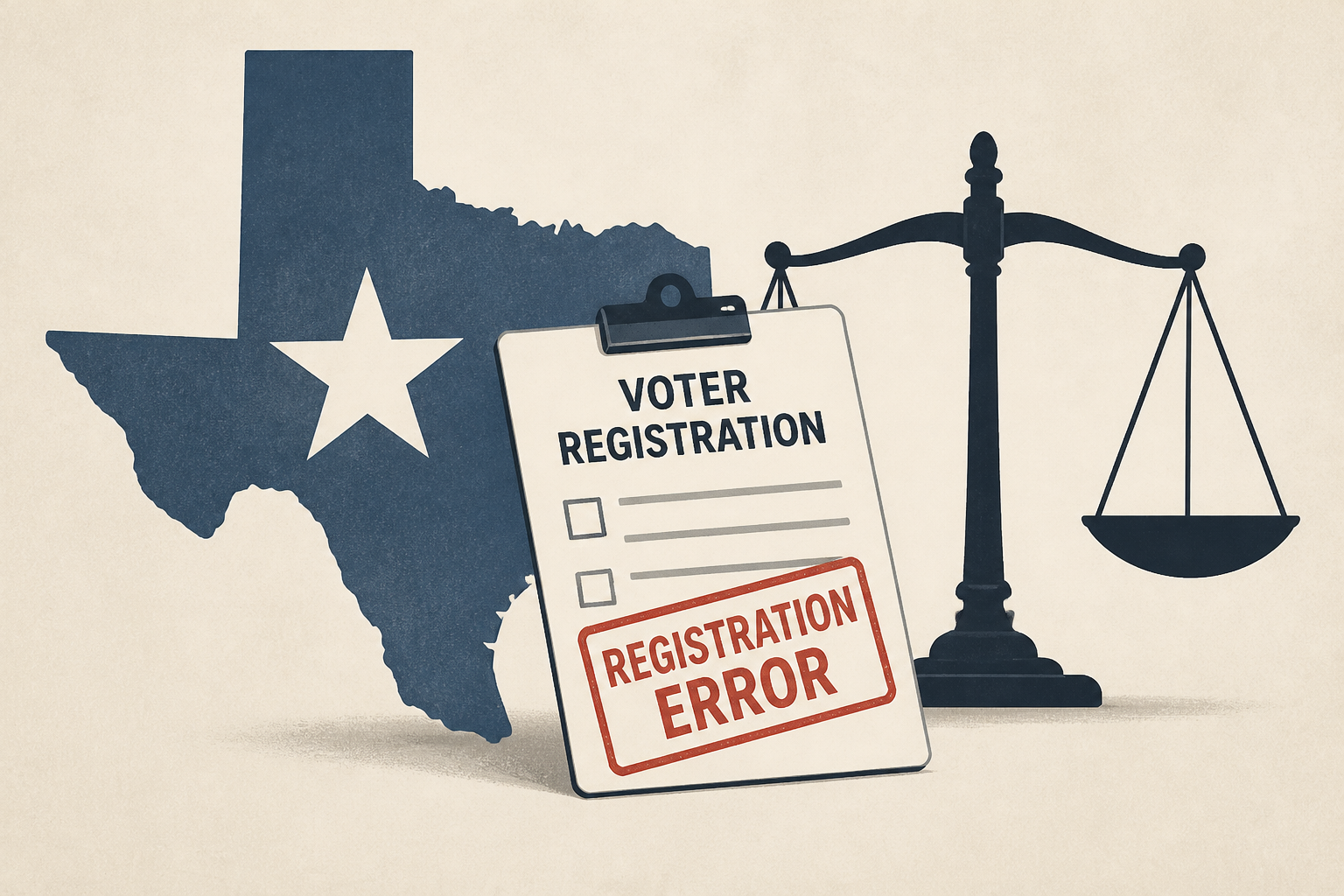 Voting rights groups sue Texas over DPS voter registration error