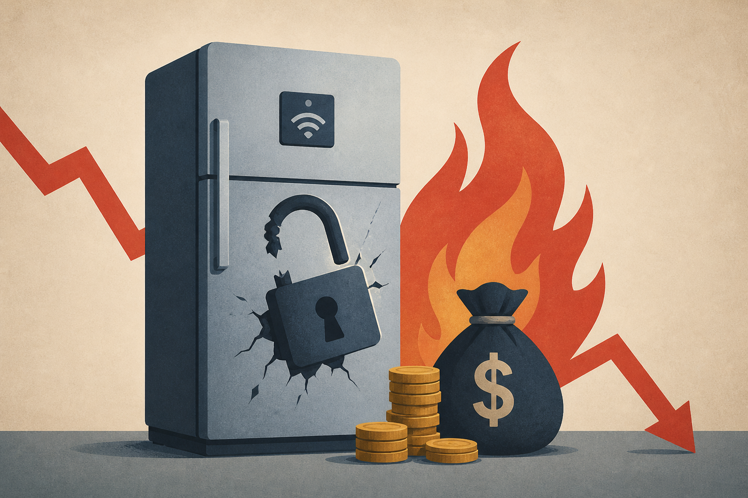Fridge hack costing millions and sparking fires stemmed from poor security