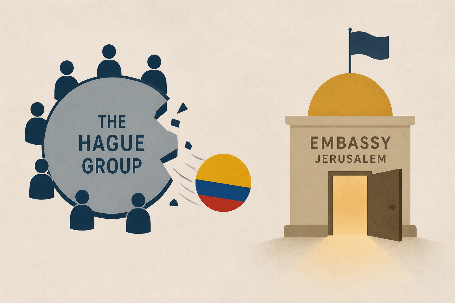 ‘I'm almost in tears’: Colombia quits Hague Group as Jerusalem embassy opens