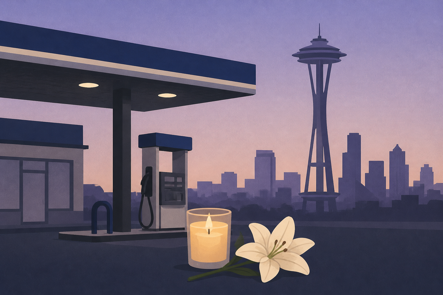 Family identifies Seattle gas station clerk killed near Space Needle