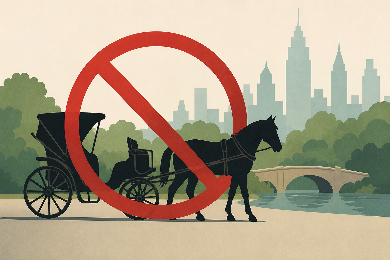 New York plans to ban Central Park's horse-drawn carriages after teen's death