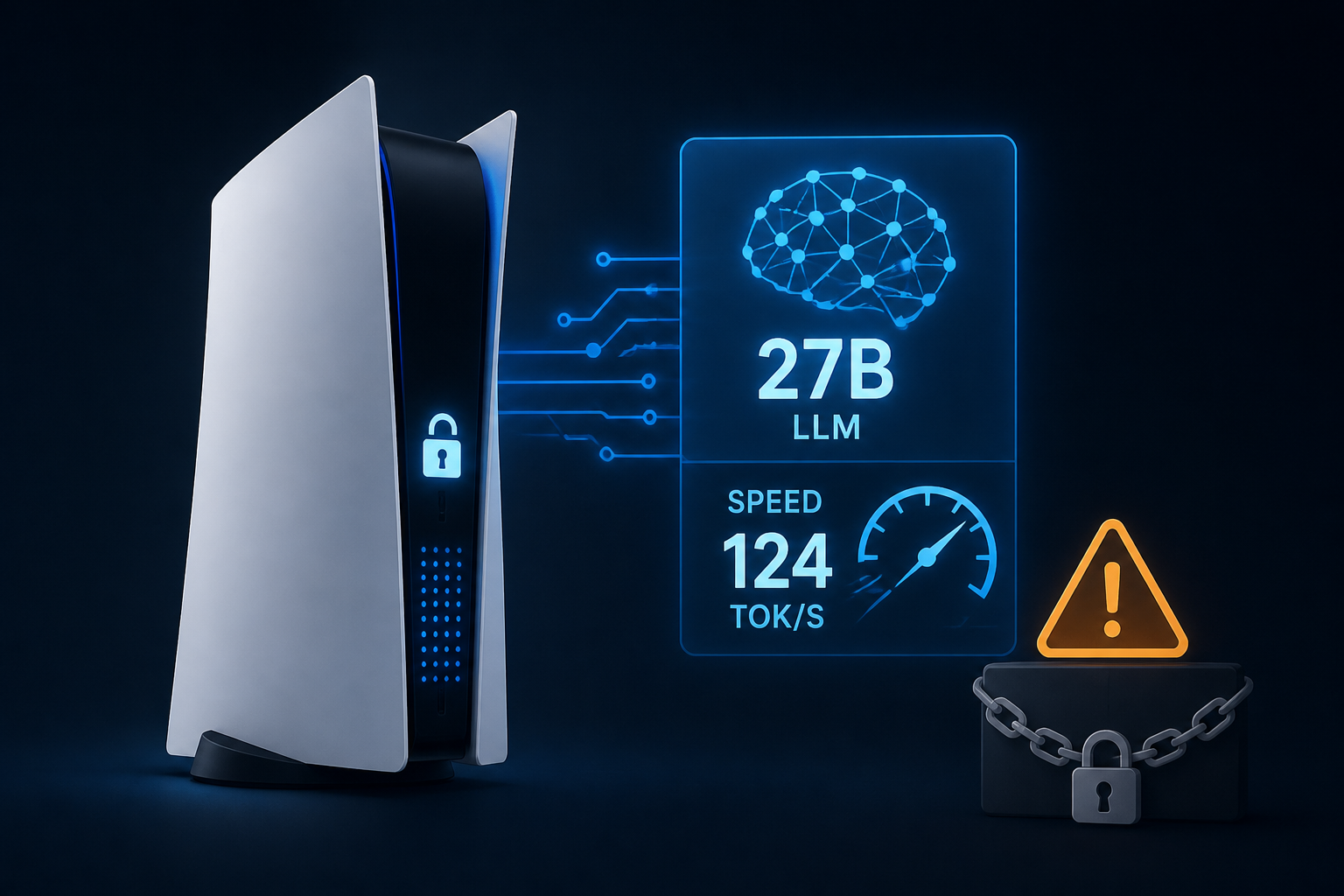 A Jailbroken PS5 Got Turned Into a Local AI Server That Can Run A 27B LLM, Smaller Models Can Reach Impressive Speeds Of 124 Tok/s, But There Are Limitations