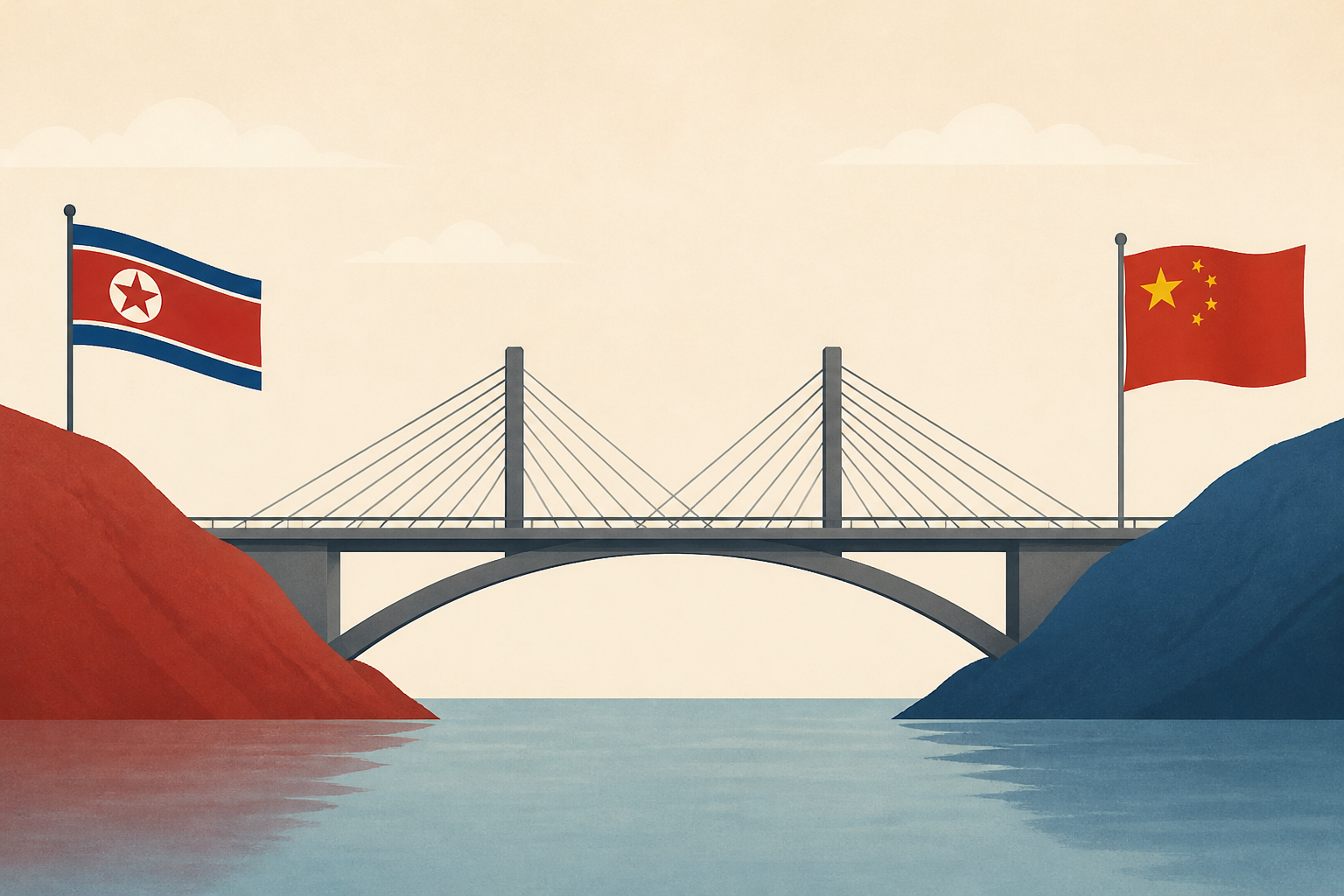 North Korea and China open new bridge after 12-year delay