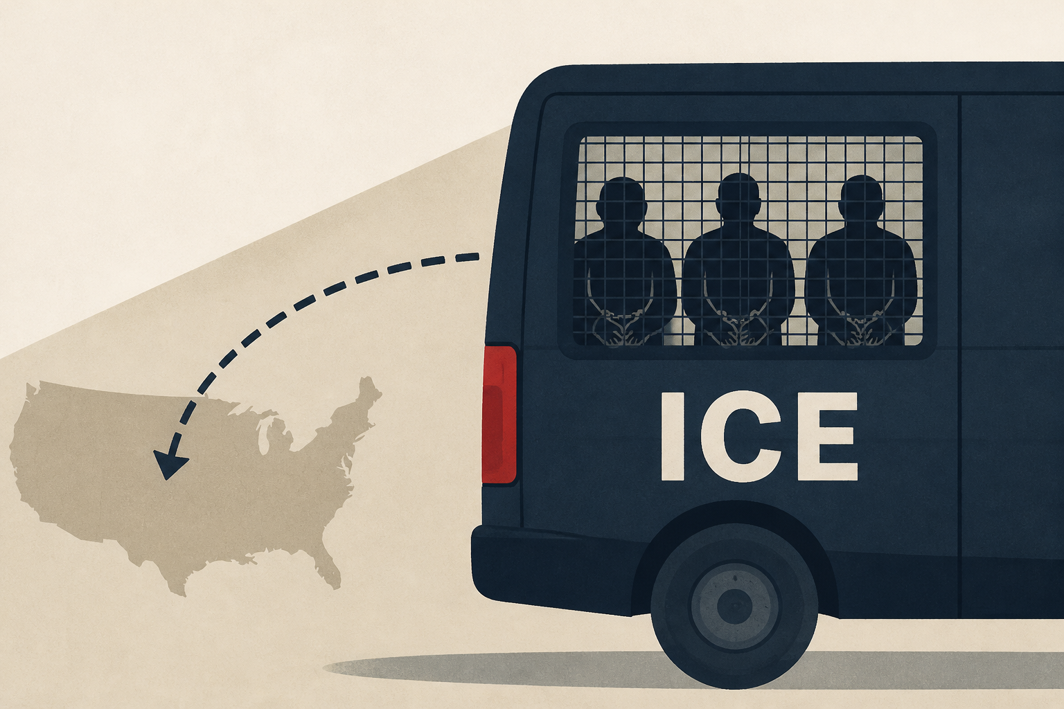 Advocates fear potential witnesses handcuffed in back of ICE vehicle that struck Houston man could be deported