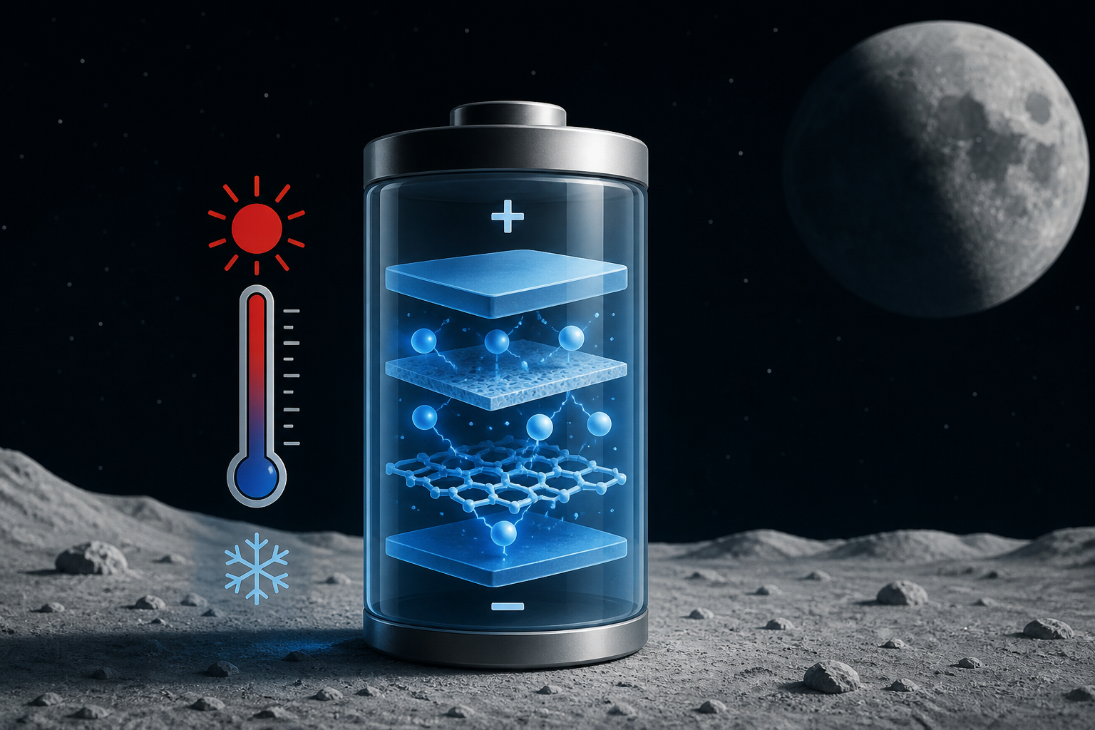 NASA Explains How It's Making Batteries For The Moon's Extreme Temperatures
