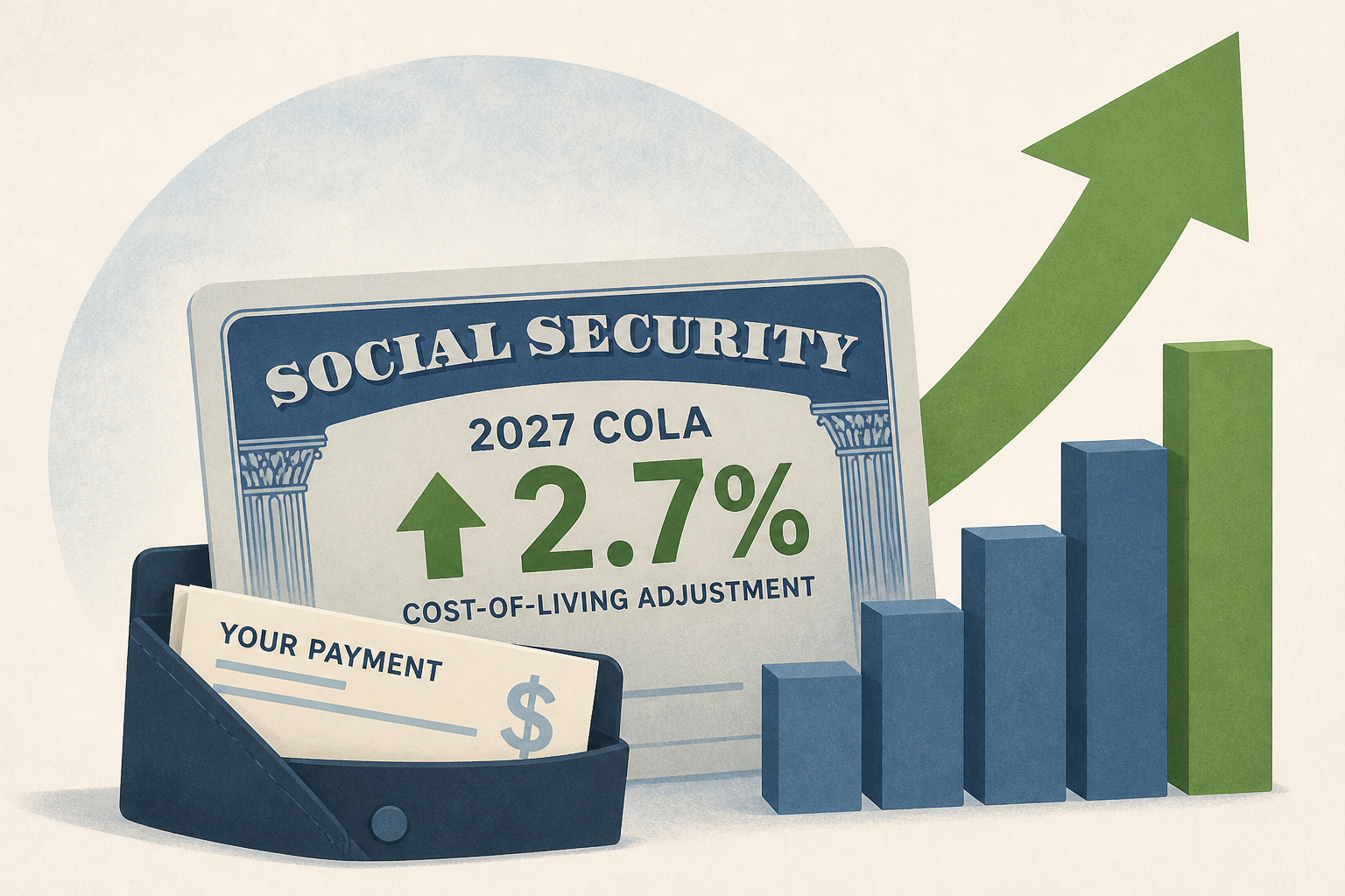 Social Security's 2027 COLA is the biggest since 2023. How it affects your payments.