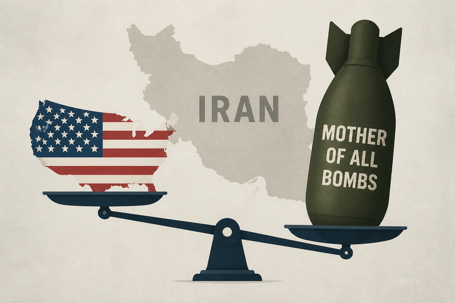 U.S. reportedly weighs 'mother of all bombs' for Iran strikes