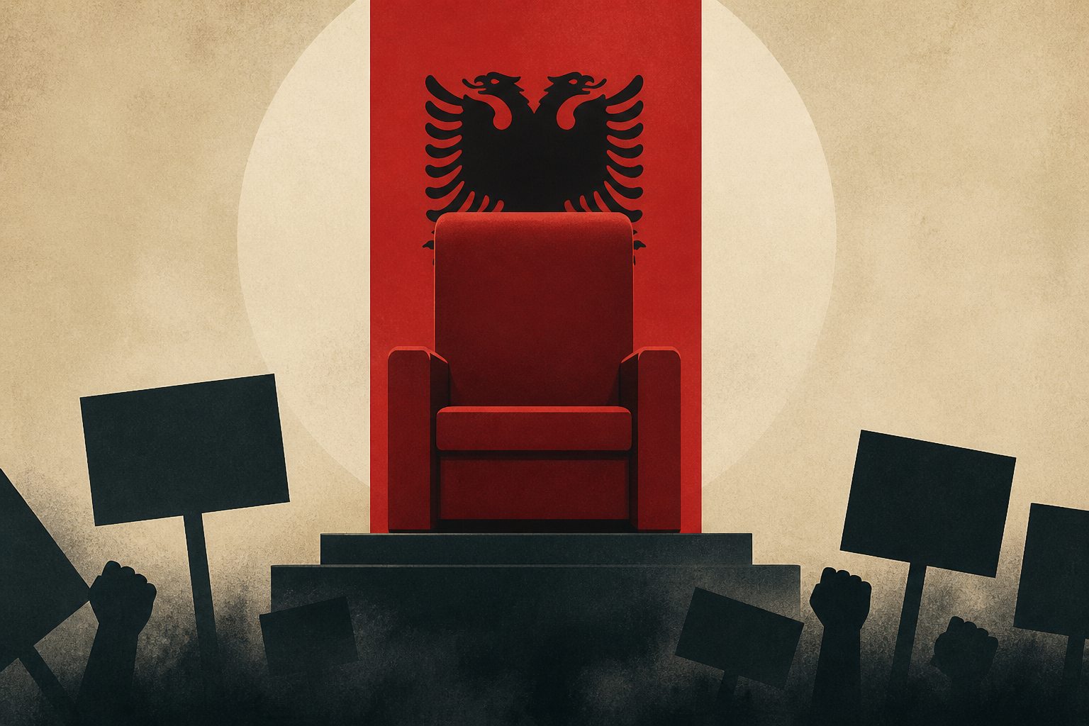 Albania’s leader defies calls to resign as student protesters rampage in capital
