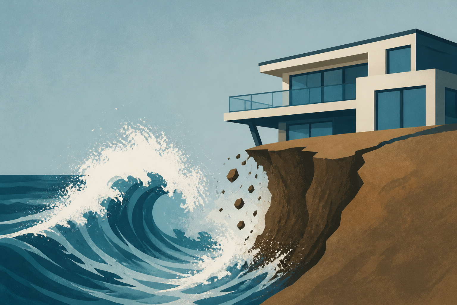 Multimillion-dollar California oceanfront homes face relentless Pacific assault