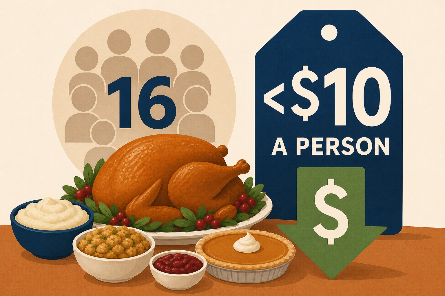 Sam’s Club unveils Thanksgiving feast for 16 at less than $10 a person