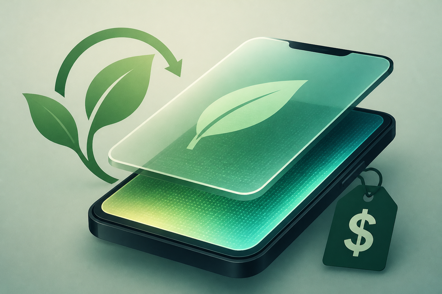 The 'renewable' iPhone Duo display layer may help buyers justify the price