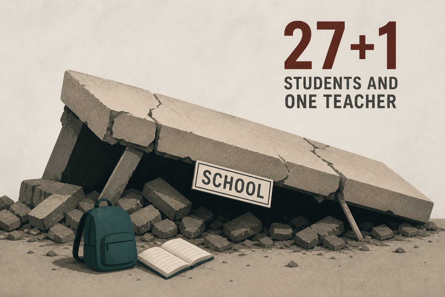 School roof collapse in Pakistan kills at least 27 students and one teacher