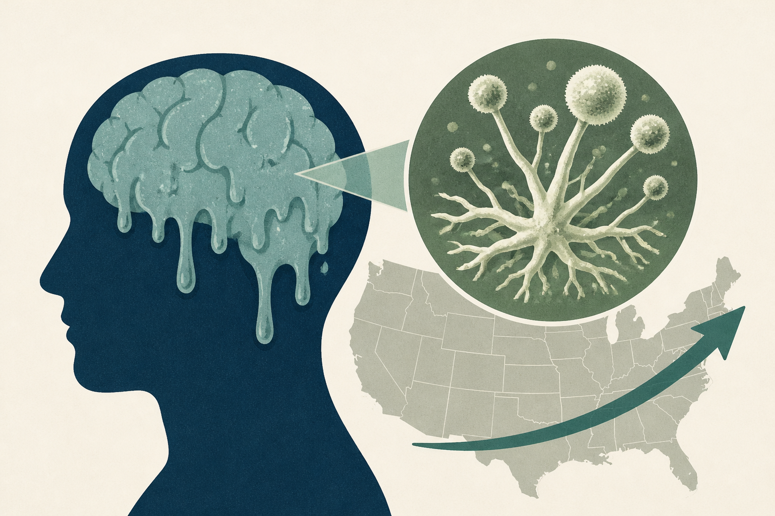 Brain-liquifying fungus on the rise in US