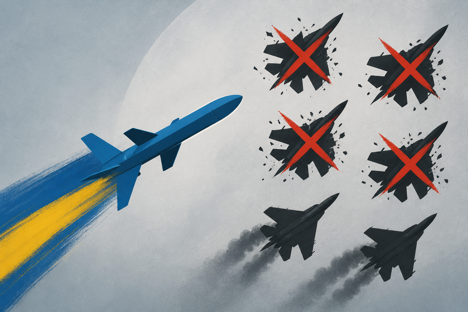 Ukraine destroys 4 Russian Su-34 bomber jets, damages 2 with Neptune missile, Zelensky says