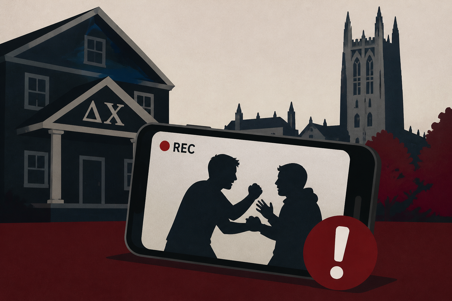 Video appears to show confrontation after reported sexual assault at fraternity house near UChicago