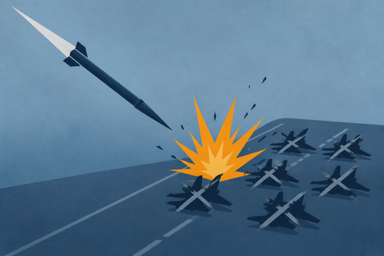 Ukraine Says Missile Strike Destroyed 6 Russian Warplanes at Voronezh Airfield
