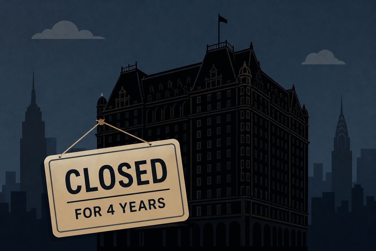 NYC's Plaza Hotel to Go Dark for 4 Years