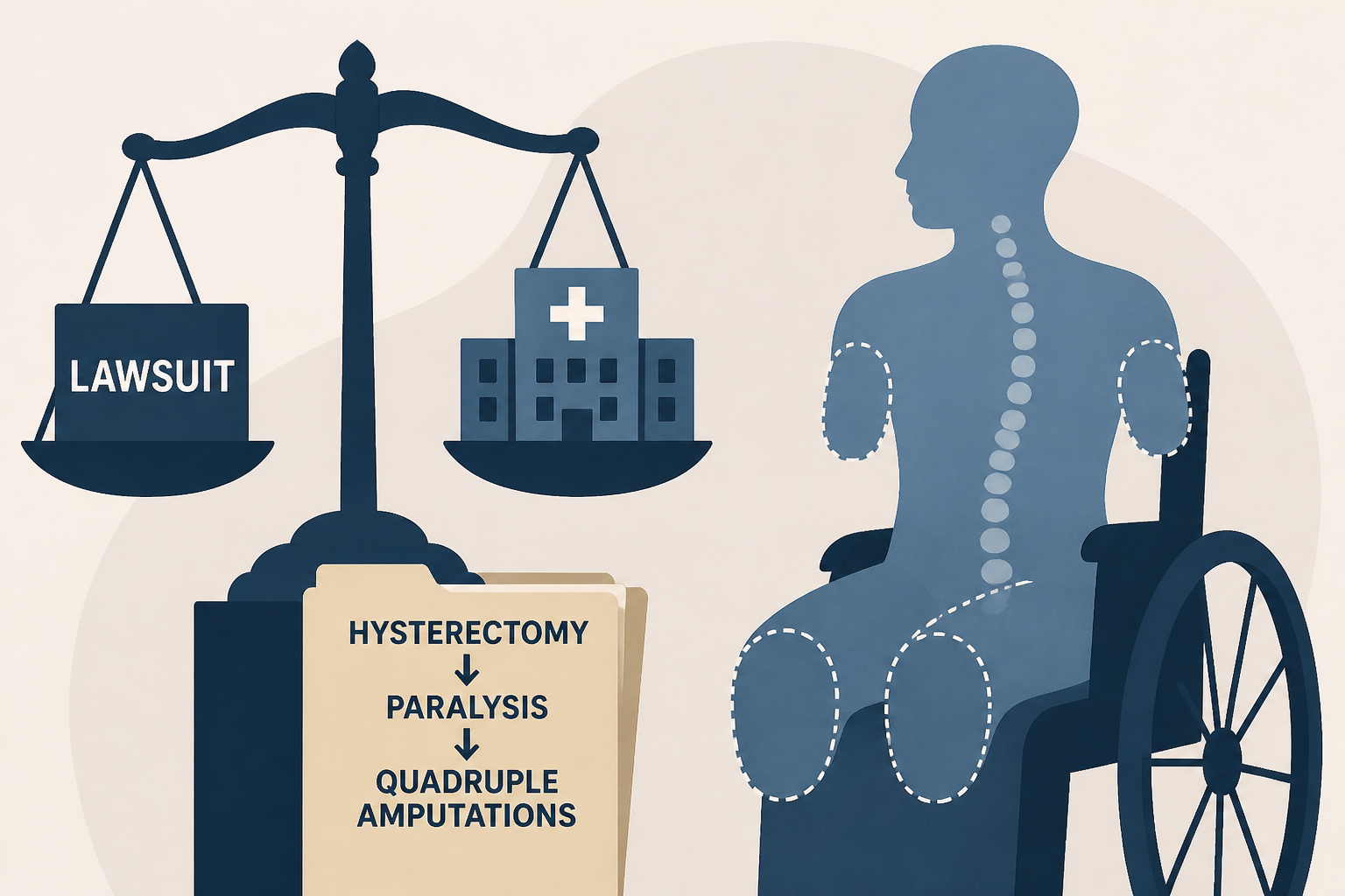 Mom of 6 Sues Doctors, Hospital After Hysterectomy Allegedly Leads to Paralysis, Quadruple Amputations