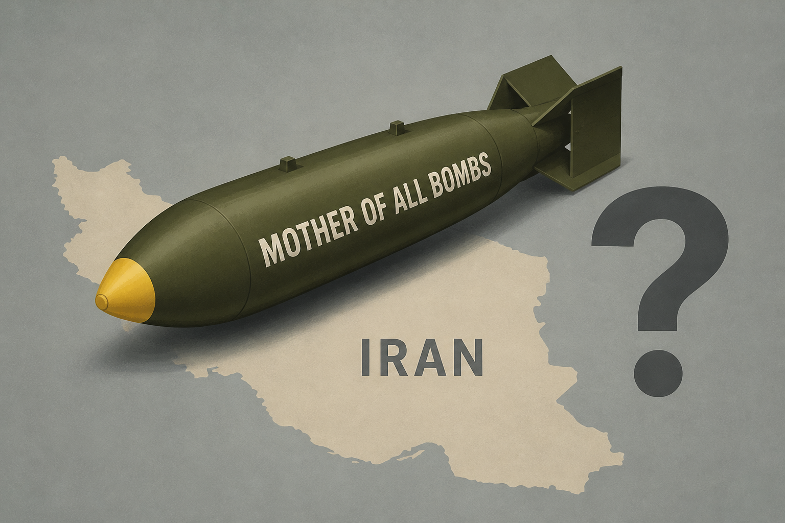 What is the ‘Mother of All Bombs’ US could use in Iran?