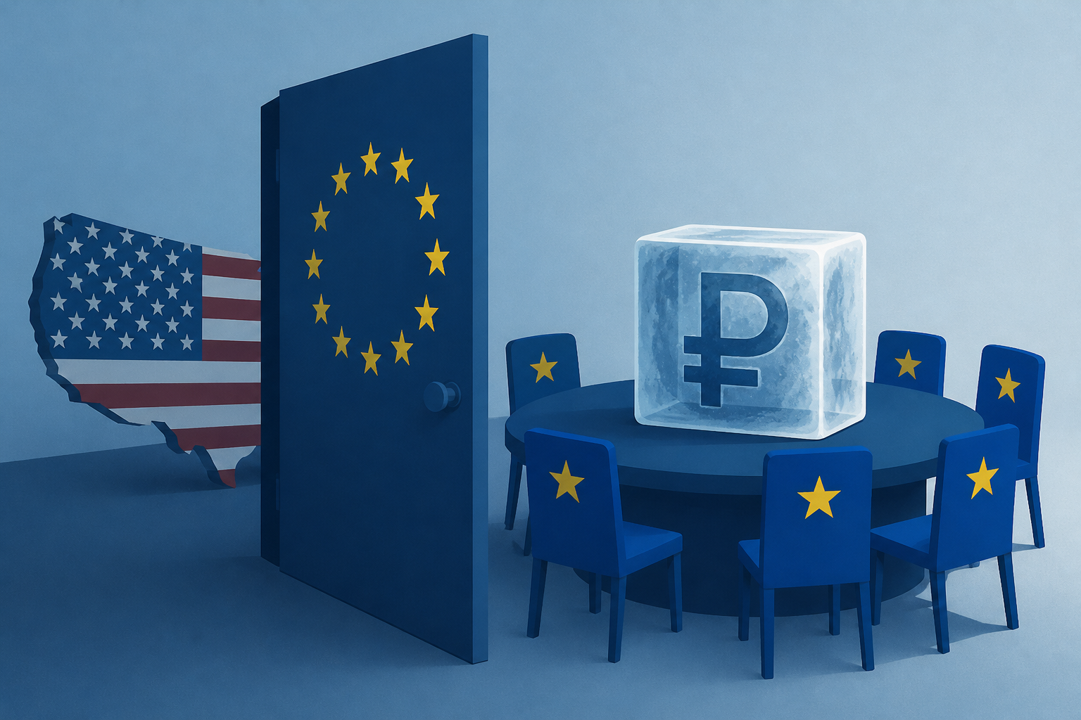 Europe shuts US out of Russian assets conversation