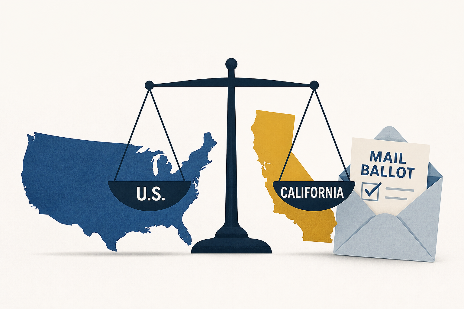 U.S. sues California in fight over checking citizenship of mail voters